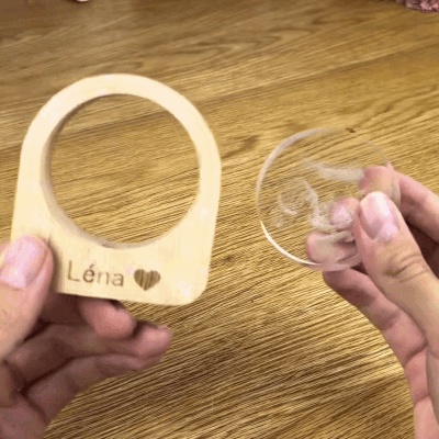 EmlékKristály™ 3D Egyedi Fotó Kristály Lámpa